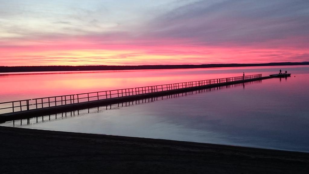 Arsunda Strandbad Sjoesunda Vandrarhem Bagian luar foto