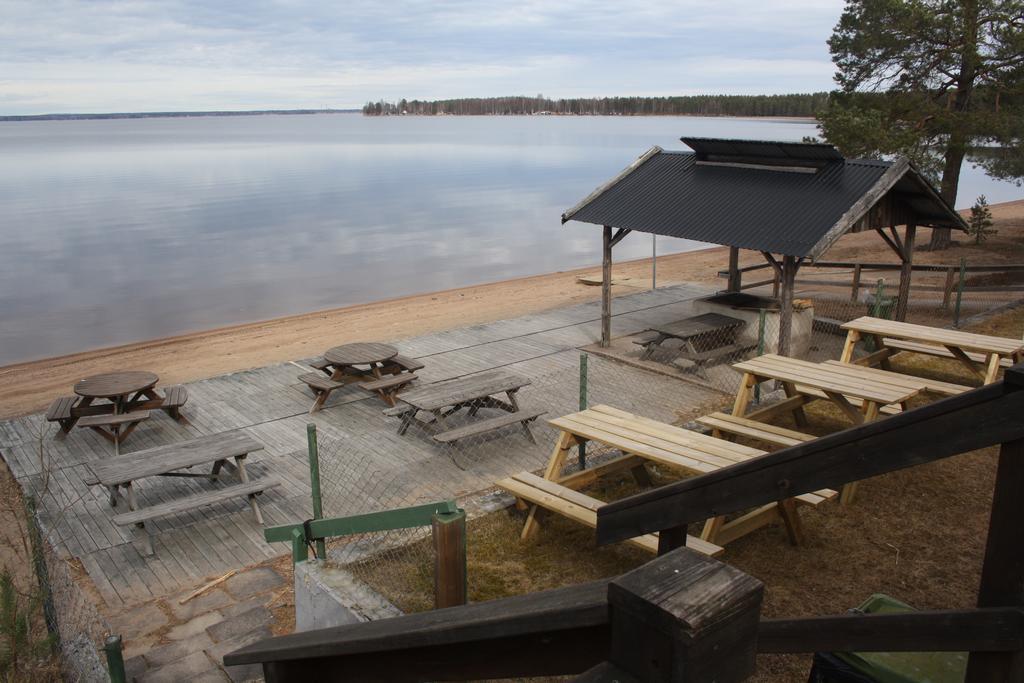 Arsunda Strandbad Sjoesunda Vandrarhem Bagian luar foto